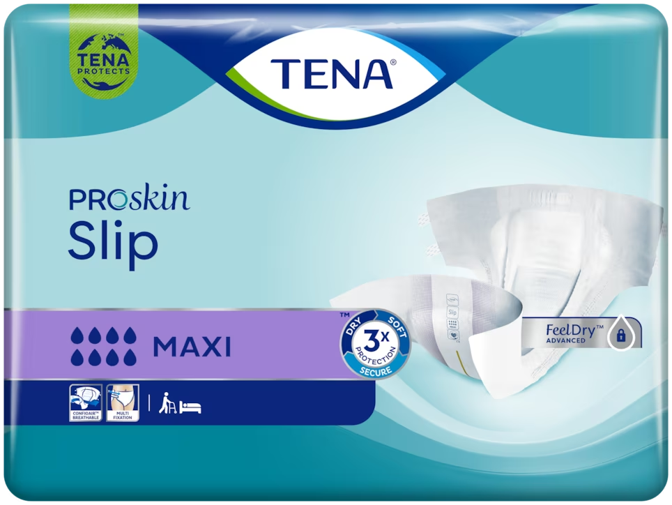 10 Pannoloni per Anziani Tena Slip ProSkin Maxi Pannoloni a Mutandina Taglia L
