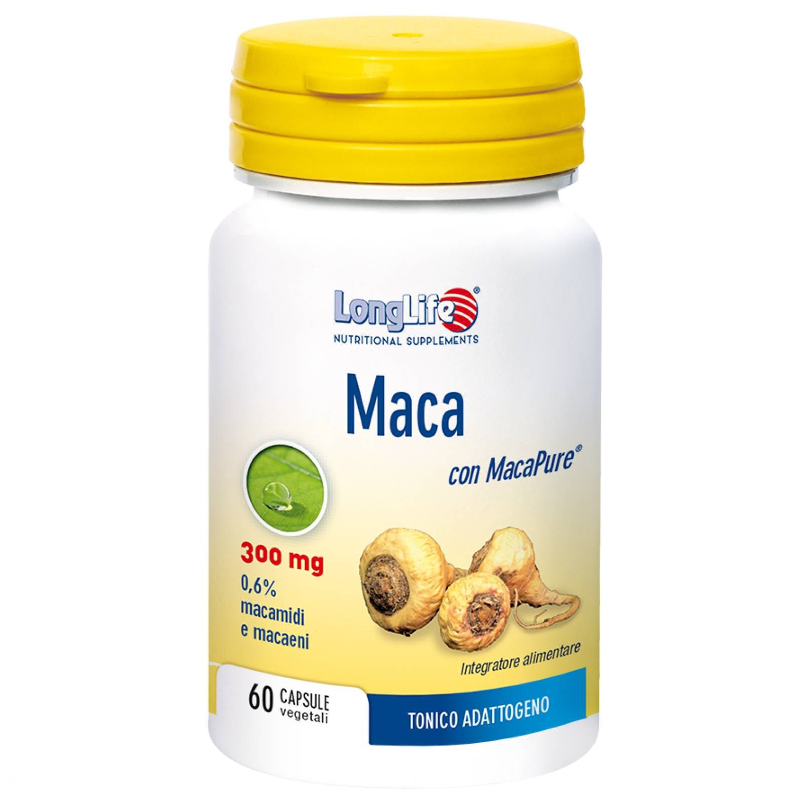 LONG LIFE MACA 300 mg - 60 caps