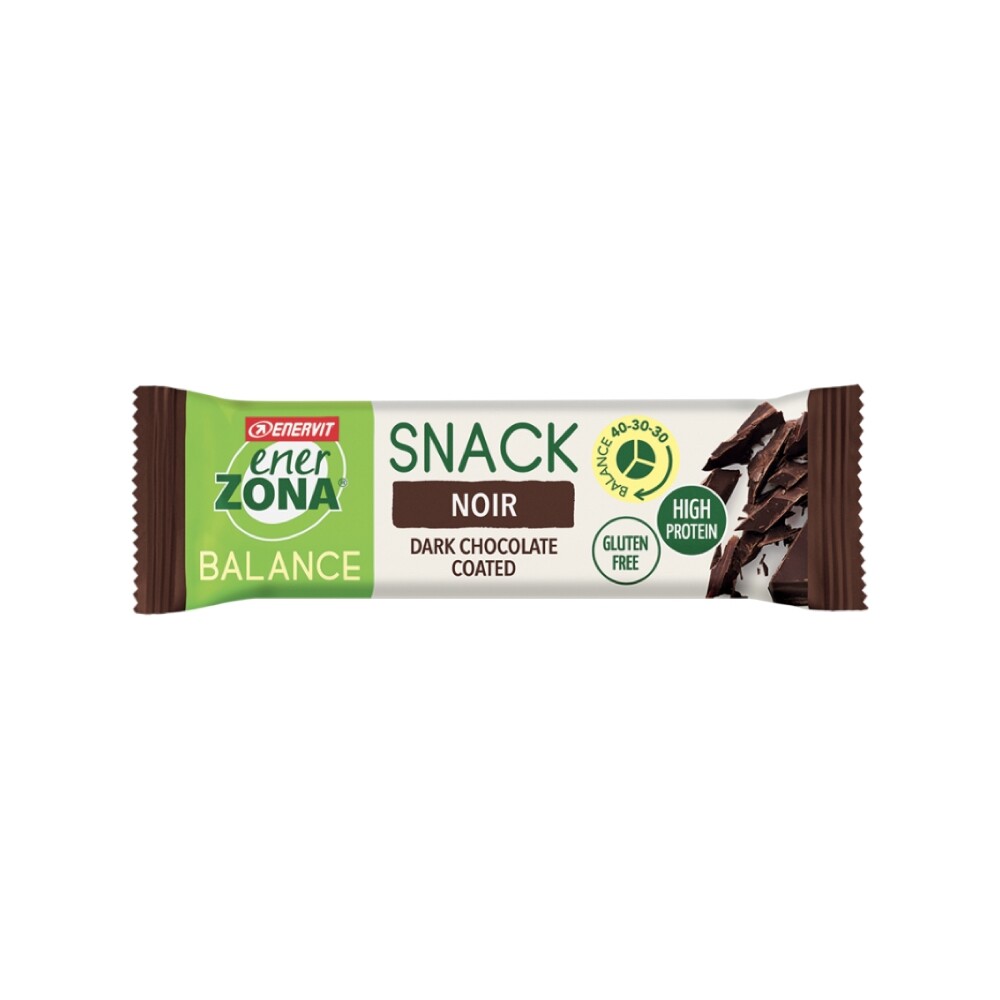 ENERZONA SNACK BALANCE CIOCCOLATO NERO RICCA IN PROTEINE E FIBRE-1 BLOCCO