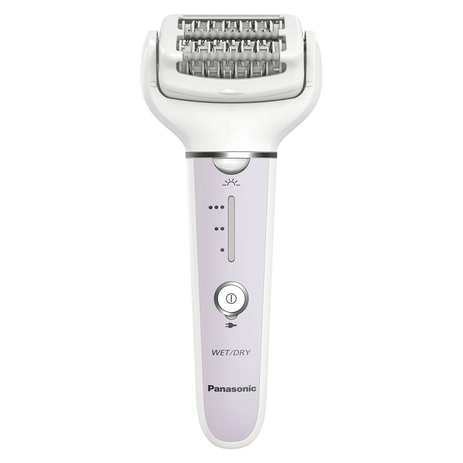 Epilatore Panasonic ES-EY30-V503 wet&dry con 60 pinzette, con luce led