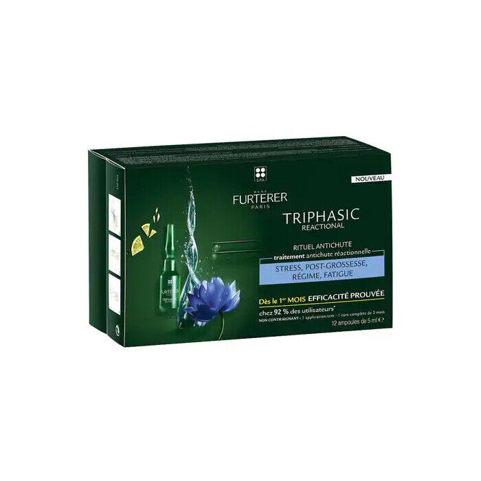 Rene Furterer Triphasic Reactional AntI-Fall Treatment 12x5ml