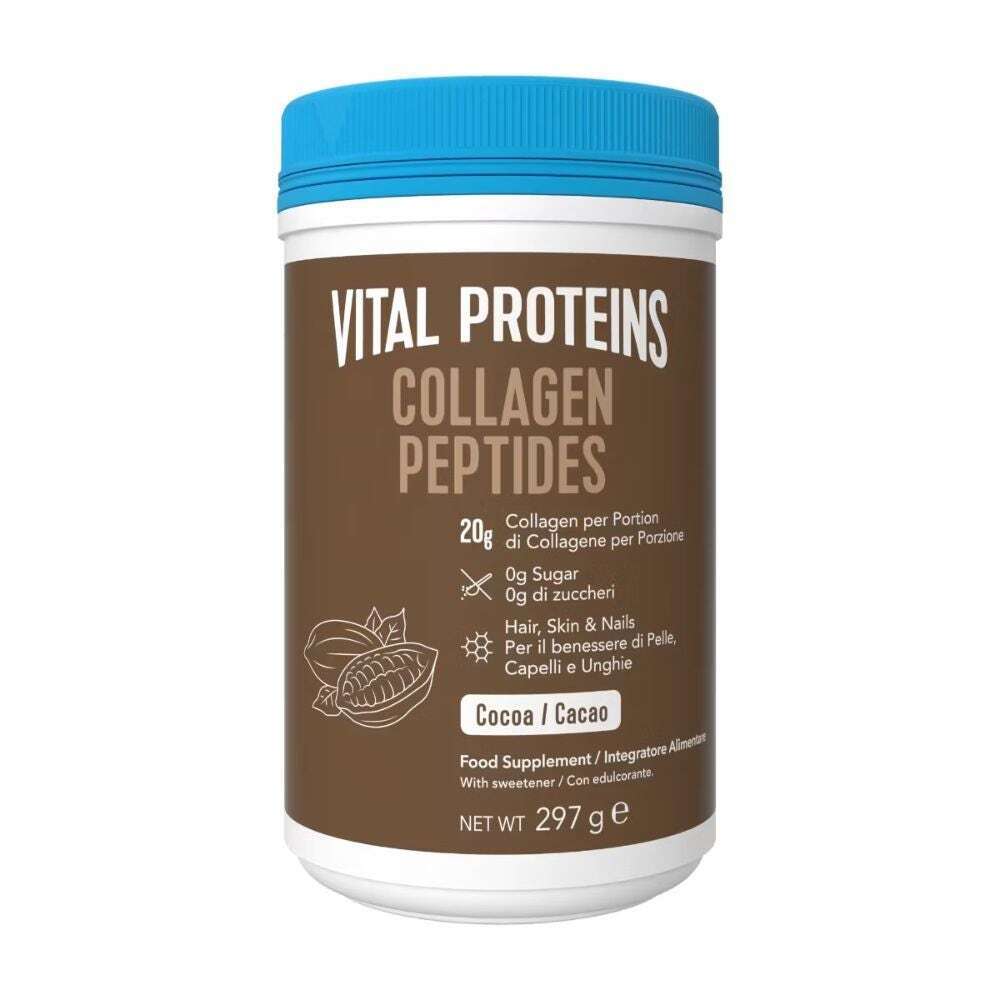 Vital Proteins Collagen Peptides Integratore con Peptidi di Collagene Cacao, 297
