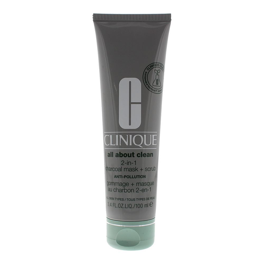 Clinique All About Clean 2-In-1 Charcoal Mask Scrub 100ml Per le donne