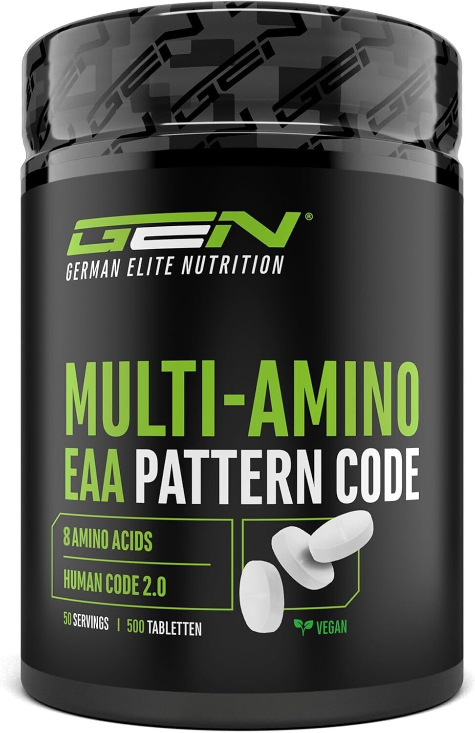 Multi Amino-EAA Pattern Code - 500 compresse da 1000 mg ciascuna - Formula...