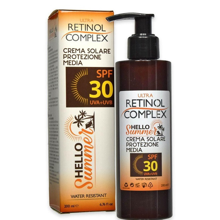 HELLO SUMMER CREMA SOLARE PROTEZIONE MEDIA SPF 30 - UVA - UVB 200 ML