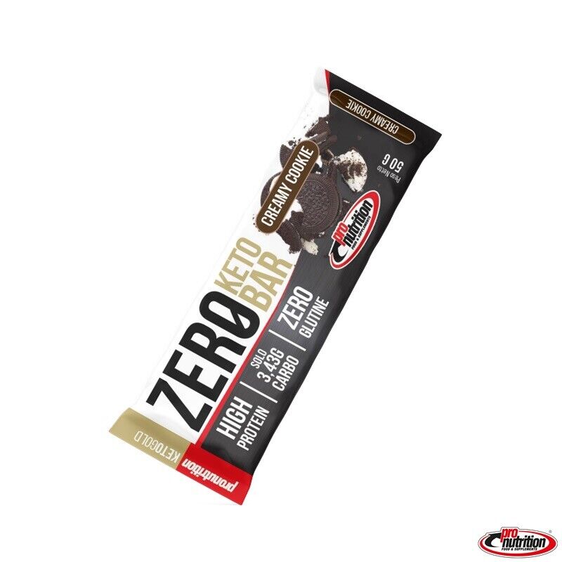 PRO NUTRITION Zero Keto Bar CREAMY COOKIE 1x50g
