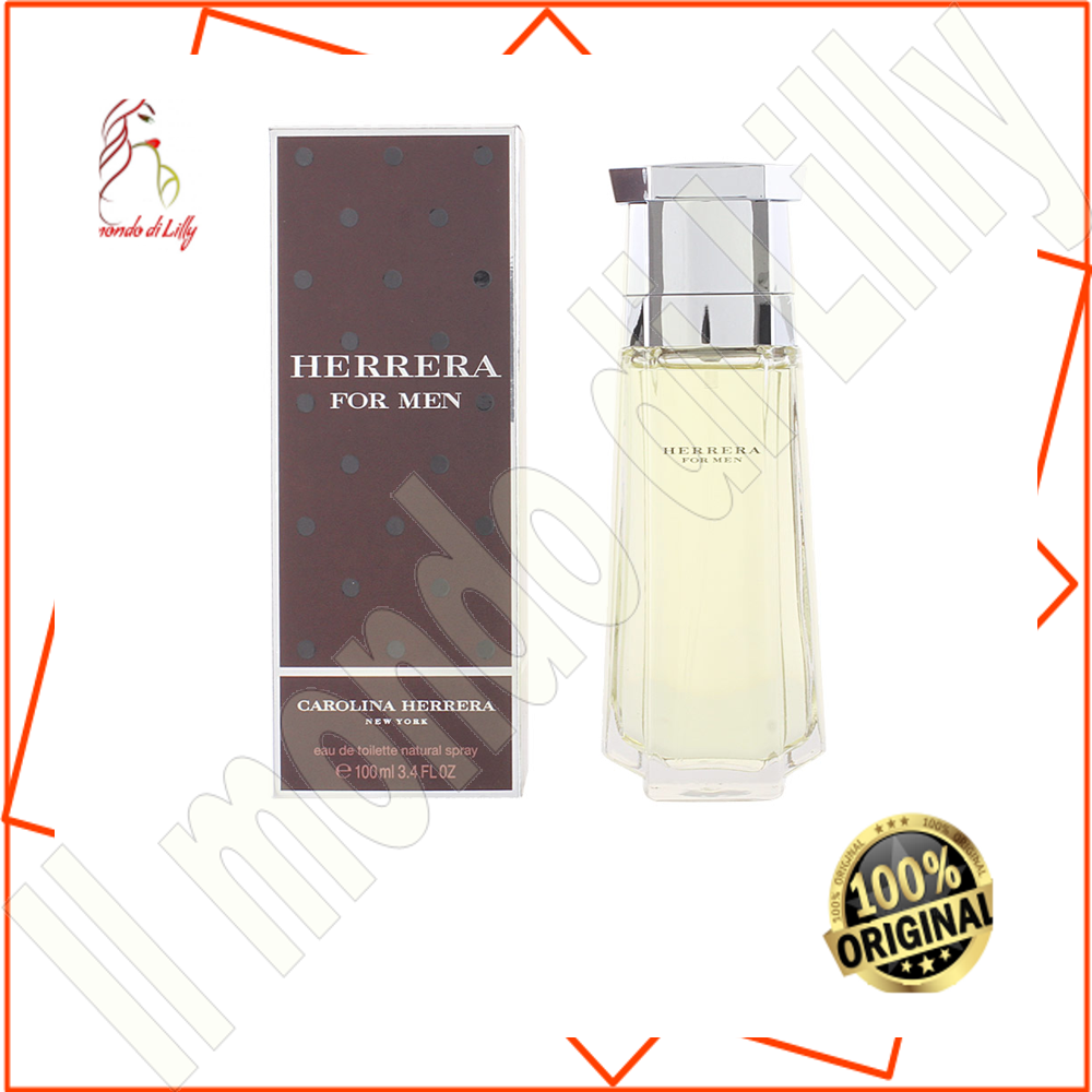 HERRERA FOR MEN eau de toilette spray 100 ml