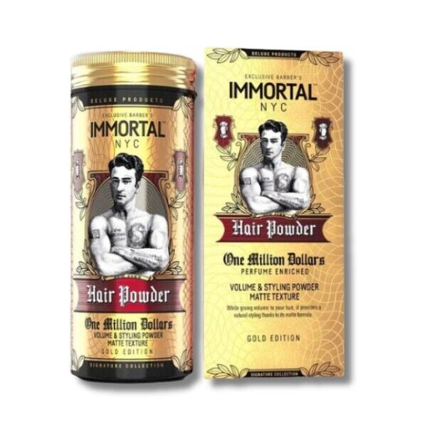 Cera in polvere Volumizzante One Million Dollars Maxi Formato 20gr Immortal