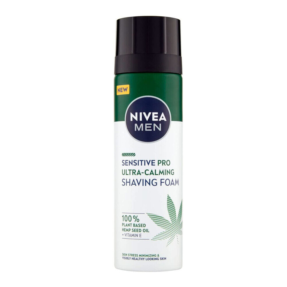 Schiuma Da Barba Uomo Con Vitamina E Nivea Men Sensitive Pro 200ml