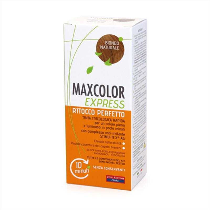 Vital Factors MaxColor Express Ritocco Perfetto Tinta Capelli Biondo Naturale