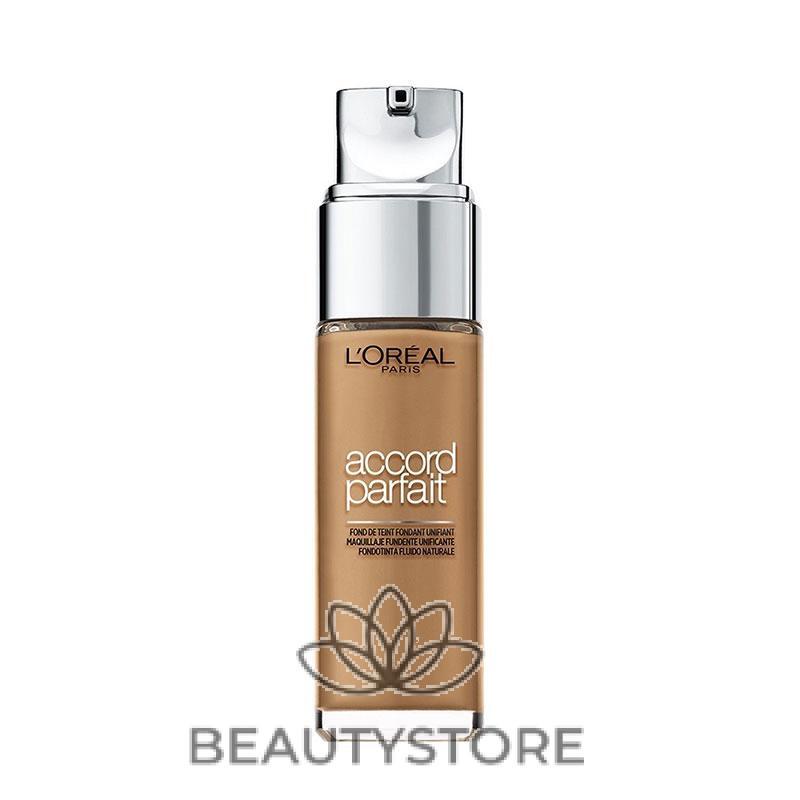 L'OREAL FONDOTINTA ACCORD PARFAIT FLUIDO CARAMEL 8.5D/8.5W