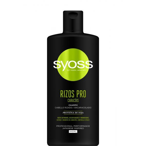 Syoss Shampoo Rizos Pro Definition And Hydration Wavy Or Curly Hair 440ml