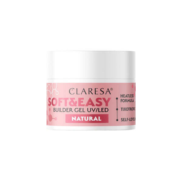 Claresa - Soft & Easy - Builder Gel UV/LED - Natural