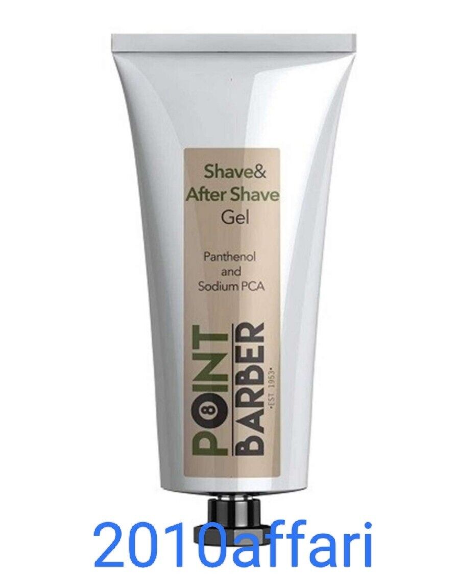 Point Barber Shave & After Shave 100 ml Gel Prima Dopo Rasatura - Farmagan