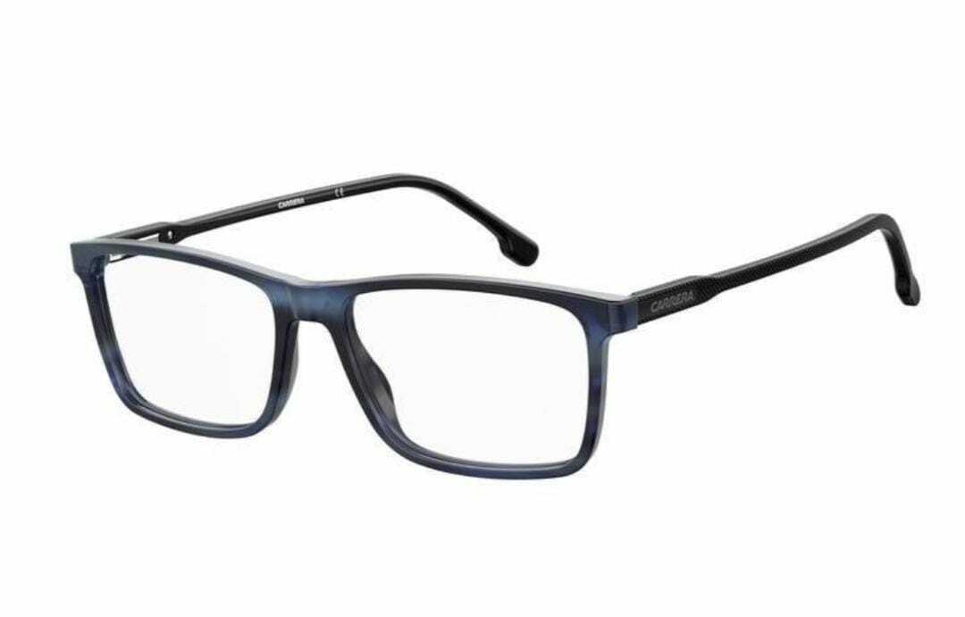 Occhiali da Vista Carrera 225 Striped Blue uomo rettangolare striato €145 classi