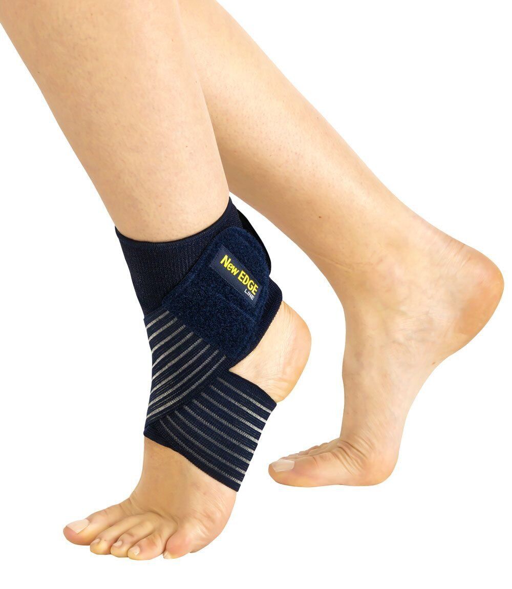 Cavigliera Ortopedica elastica con bendaggio a 8 Taglia Unica Distorsione Sport