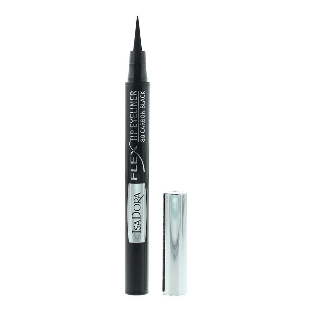 Isadora Flex Tip 80 Carbon Black Eyeliner 1.2ml Per le donne