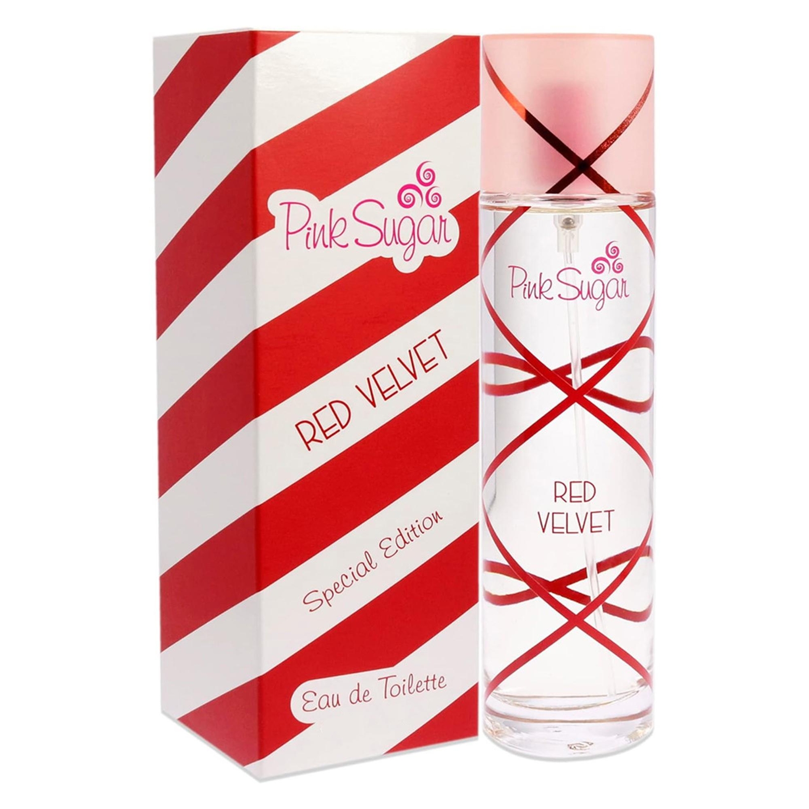 AQUOLINA PINK SUGAR RED VELVET EDT 100ML PROFUMO DONNA DOLCE VANIGLIATO