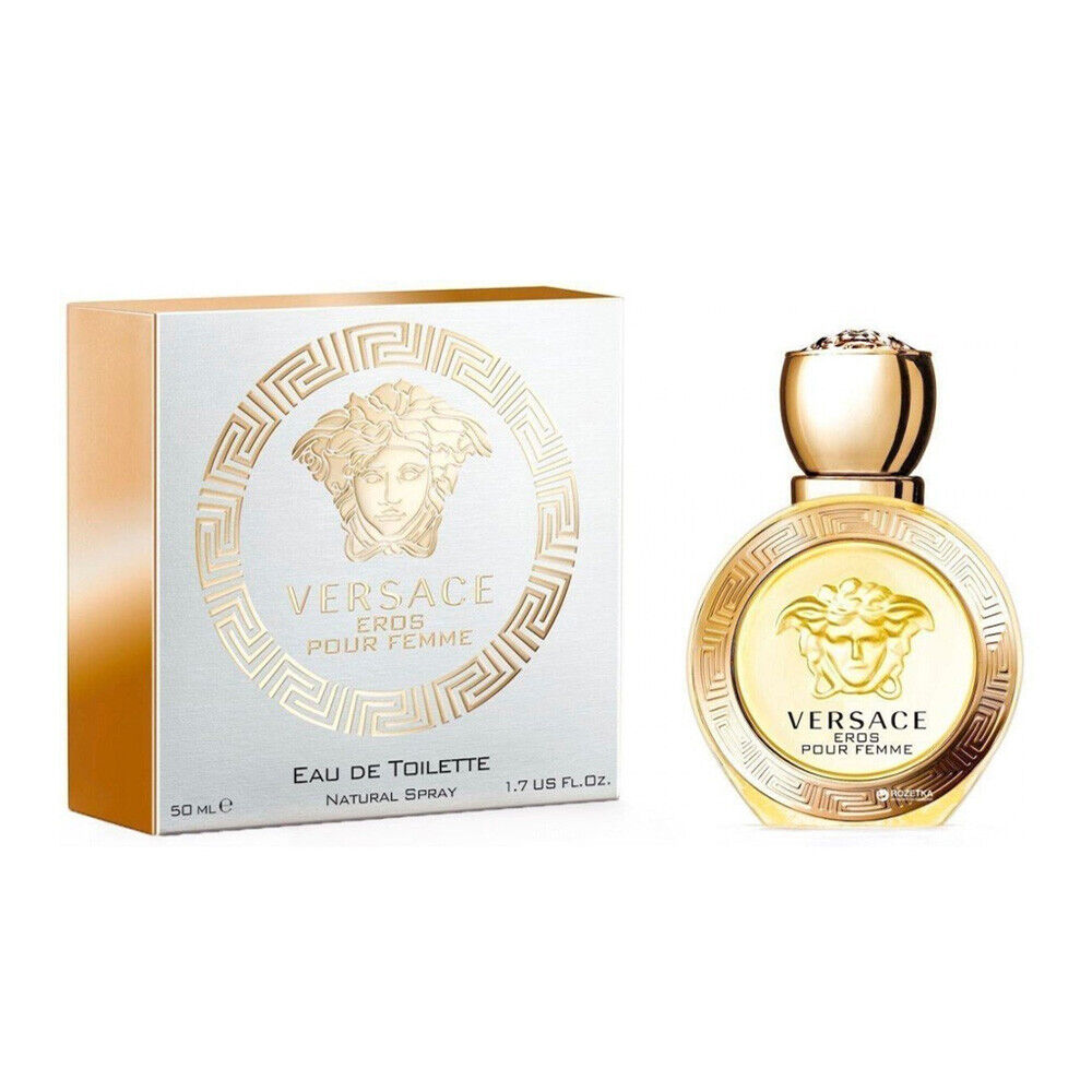 Versace Eros Pour Femme Profumo Donna Eau De Toilette Natural Spray 50ml
