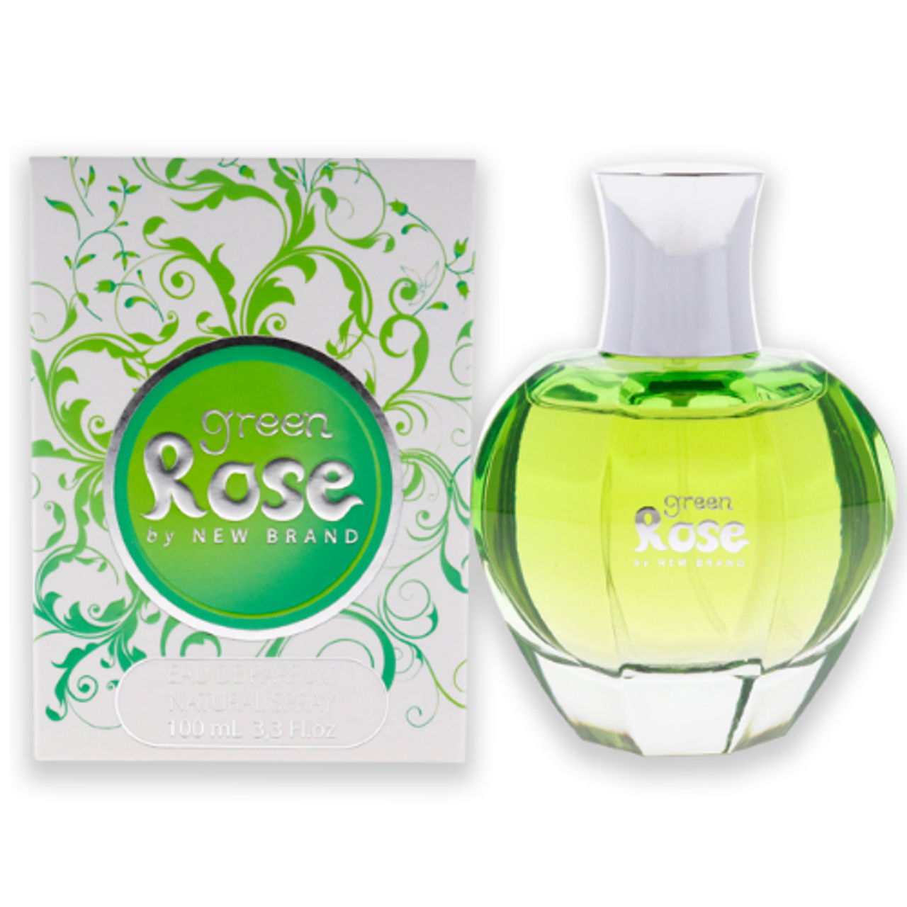 New Brand Green Rose eau de parfum 100 ml profumo donna