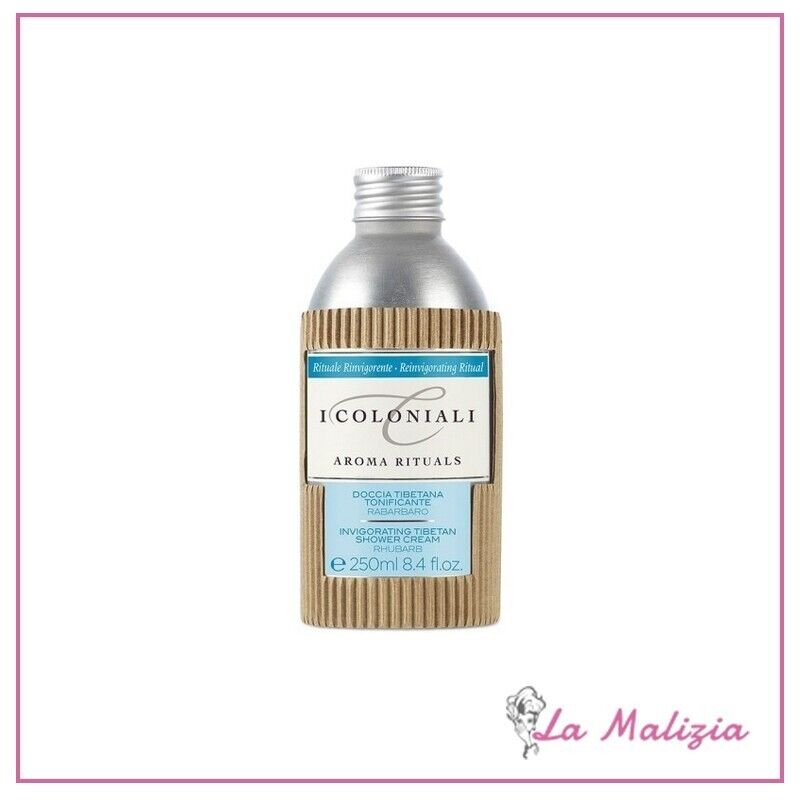 I Coloniali Doccia Tibetana Tonificante Rabarbaro 250 ml