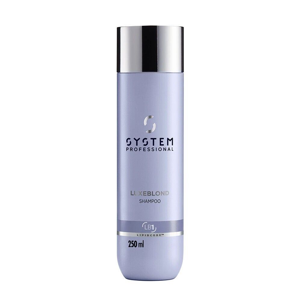 System Professional LuxeBlond Shampoo 250ml - shampoo capelli biondi