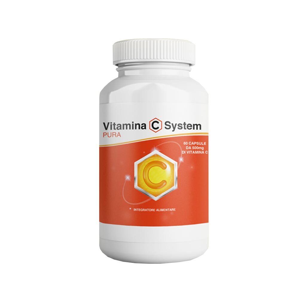 Sanifarma Vitamina C System Pura Integratore Alimentare, 60 capsule