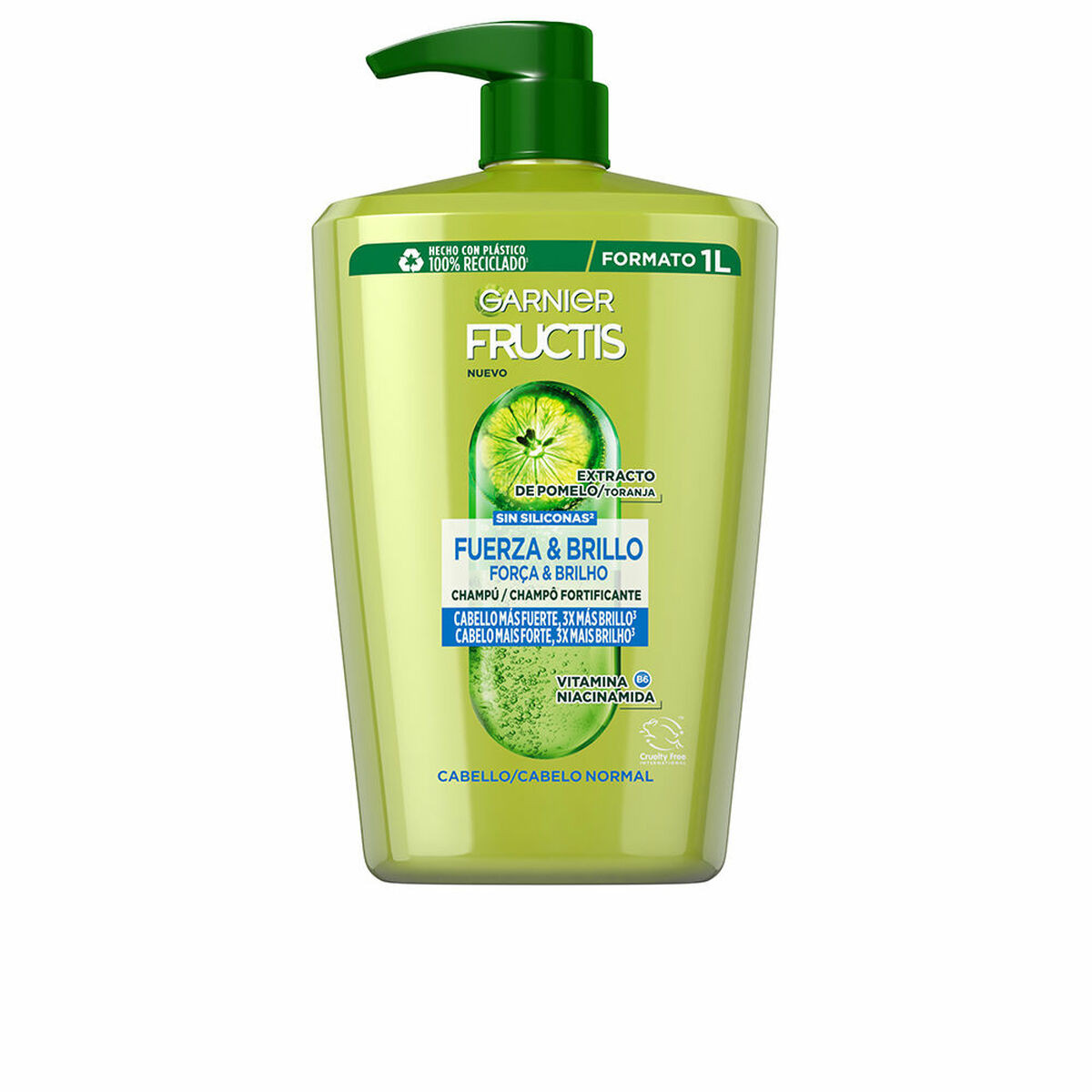Shampoo rinforzante Garnier Fructis Brillante Pompelmo [1 L]