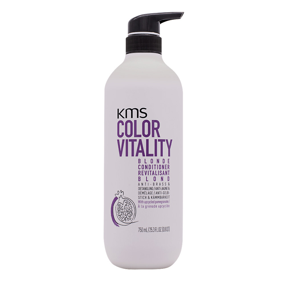 KMS Color Vitality Blonde Conditioner 750ml - balsamo capelli biondi