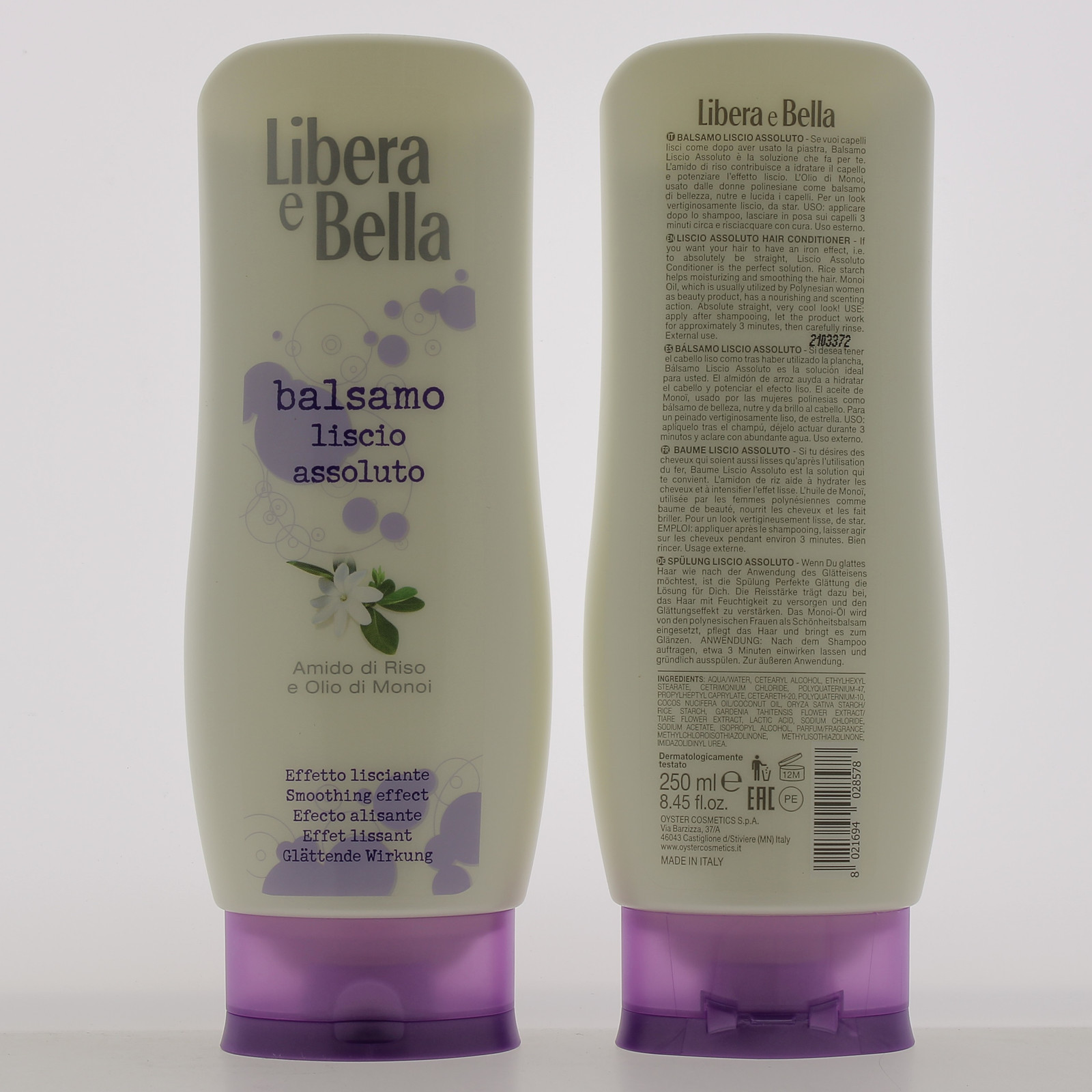 LIBERA&BELLA BALSAMO LISCIO ASSOLUTO 250ML