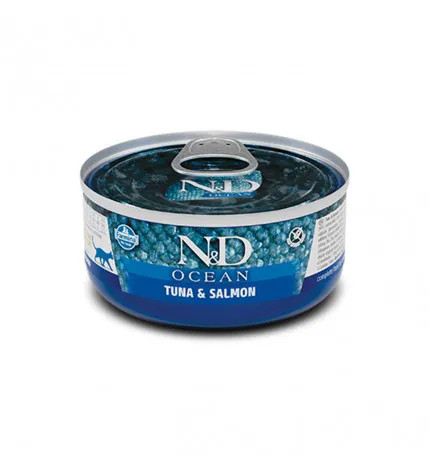 N&D Wet Cat Ocean Tonno E Salmone 70 Gr