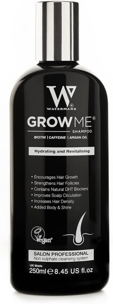 Fast Hair Growth Shampoo by Watermans - Hair growth for men and women 1 x 250ml