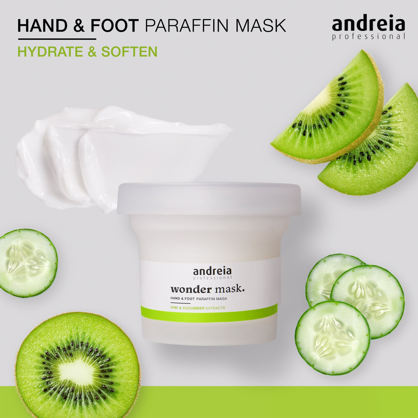 Andreia Professional, Maschera Mani E Piedi, Paraffin Mask, Wonder Mask