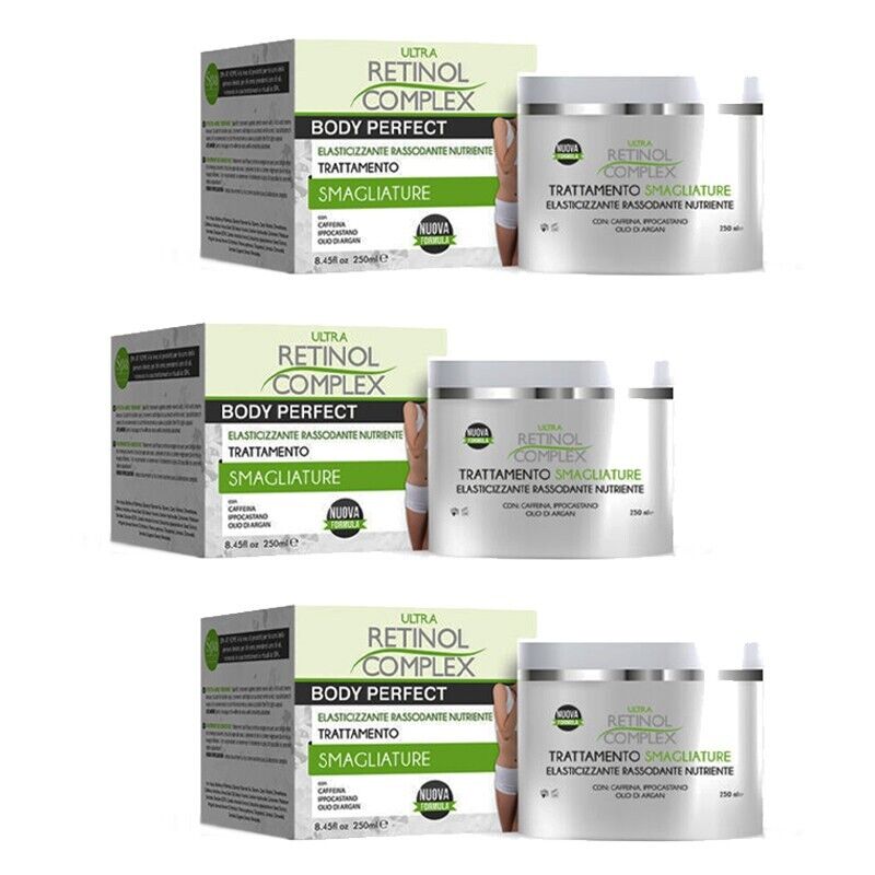 3pz ULTRA RETINOL COMPLEX Body perfect Trattamento Smagliature Elasticiz. 250ml