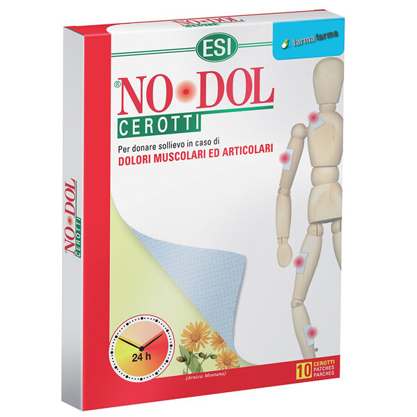 No Dol Linea Articolazioni Sane Artiglio del Diavolo 10 Cerotti