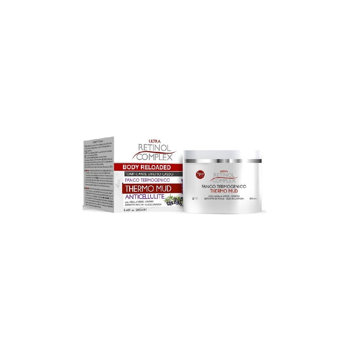 Retinol Complex Fango Termogenico Tonificante Effetto Caldo 250ml