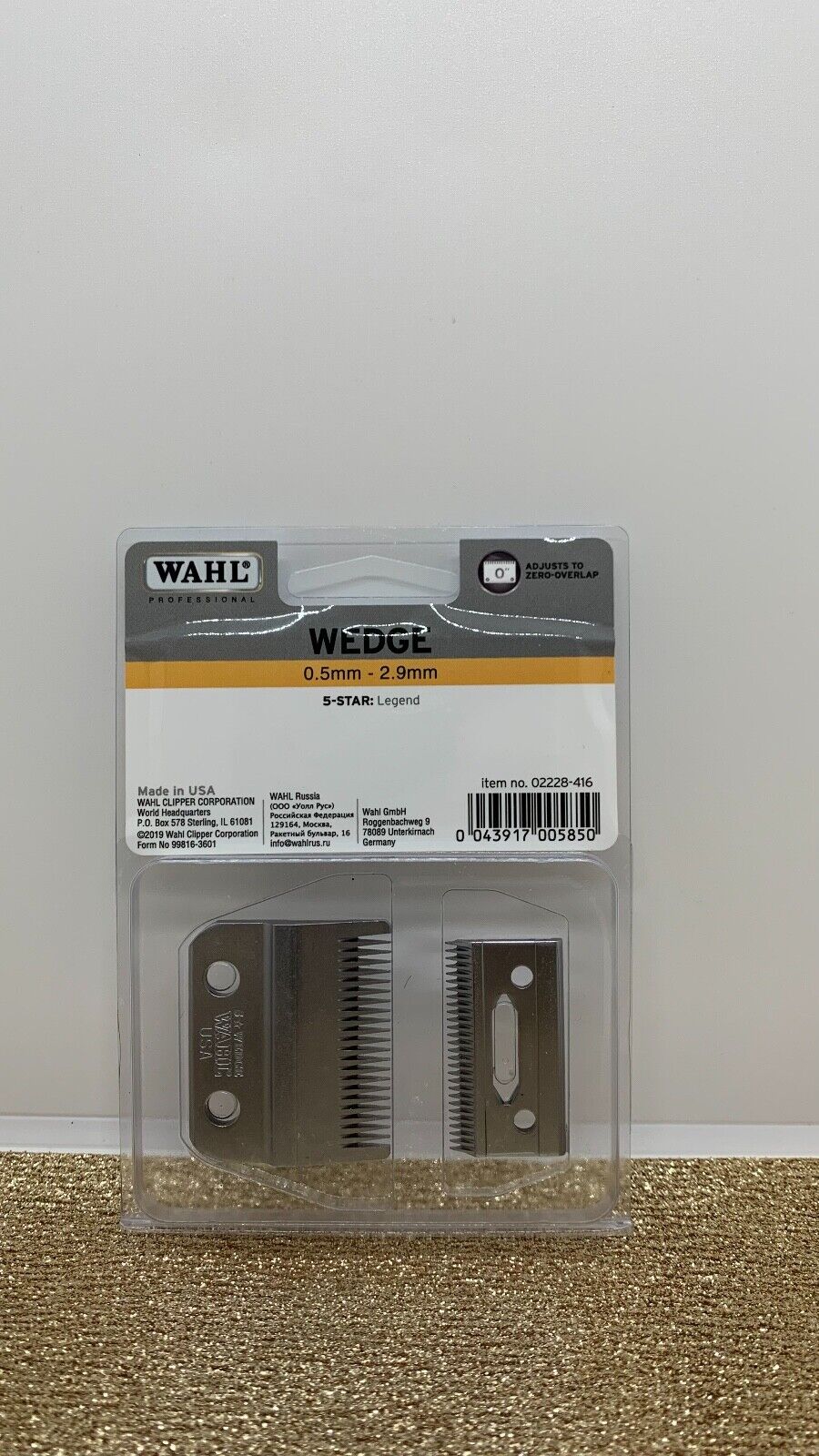 Wahl, testina per Legend, Wedge blade, 5 star 0.5 - 2.9 mm