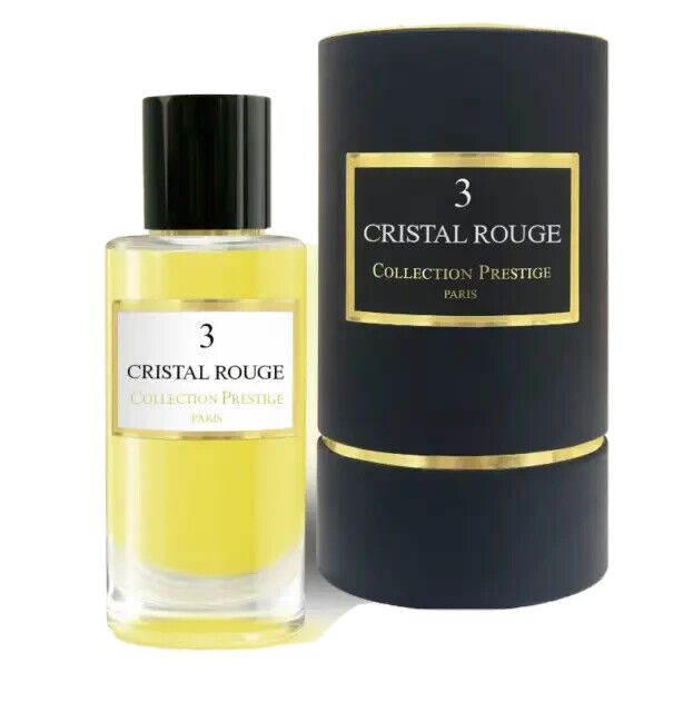 COLLECTION PRESTIGE CRISTAL ROUGE N'3 EAU DE PARFUME NATURAL SPRAY - 50 ml