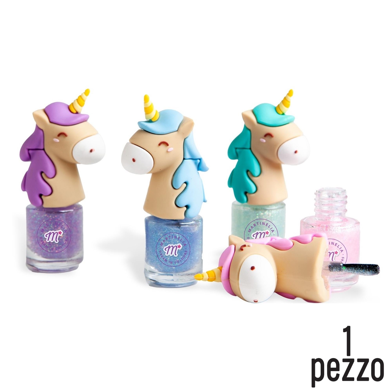 MARTINELIA MAGIC UNICORN SMALTO COLORATO IDROSOLUBILE PER BAMBINO