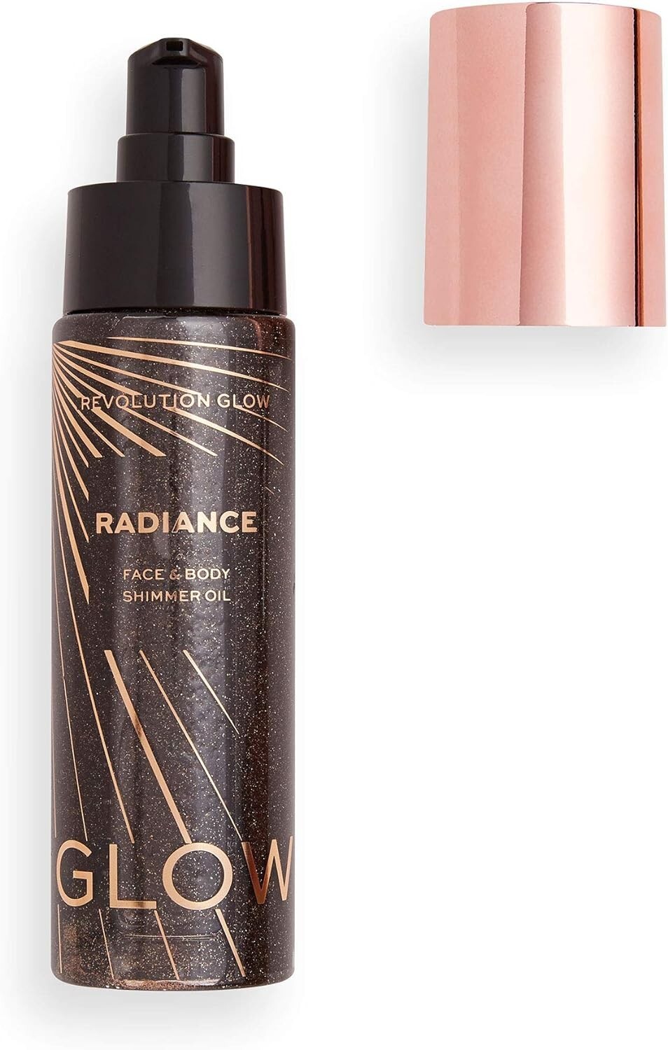 REVOLUTION GLOW Olio Brillante Da Bellezza Viso Corpo Pailleter Warm Bronzo