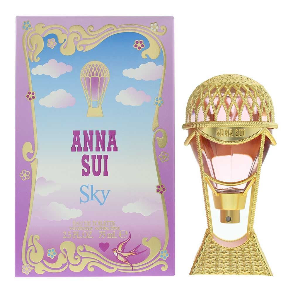 Anna Sui Sky Eau de Toilette 75ml Spray For Women Brand NEW Her Brand NEW
