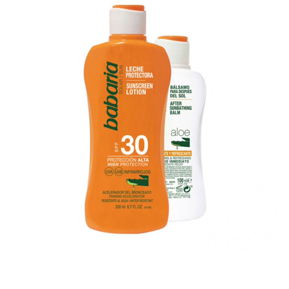 Babaria Crema solare SPF 30 UVA UVB 200 ML + Dopo Sole Aloe in Omaggio 100 ml