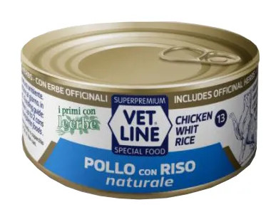 Vet Line Gatto Pollo E Riso Naturale 70 Gr