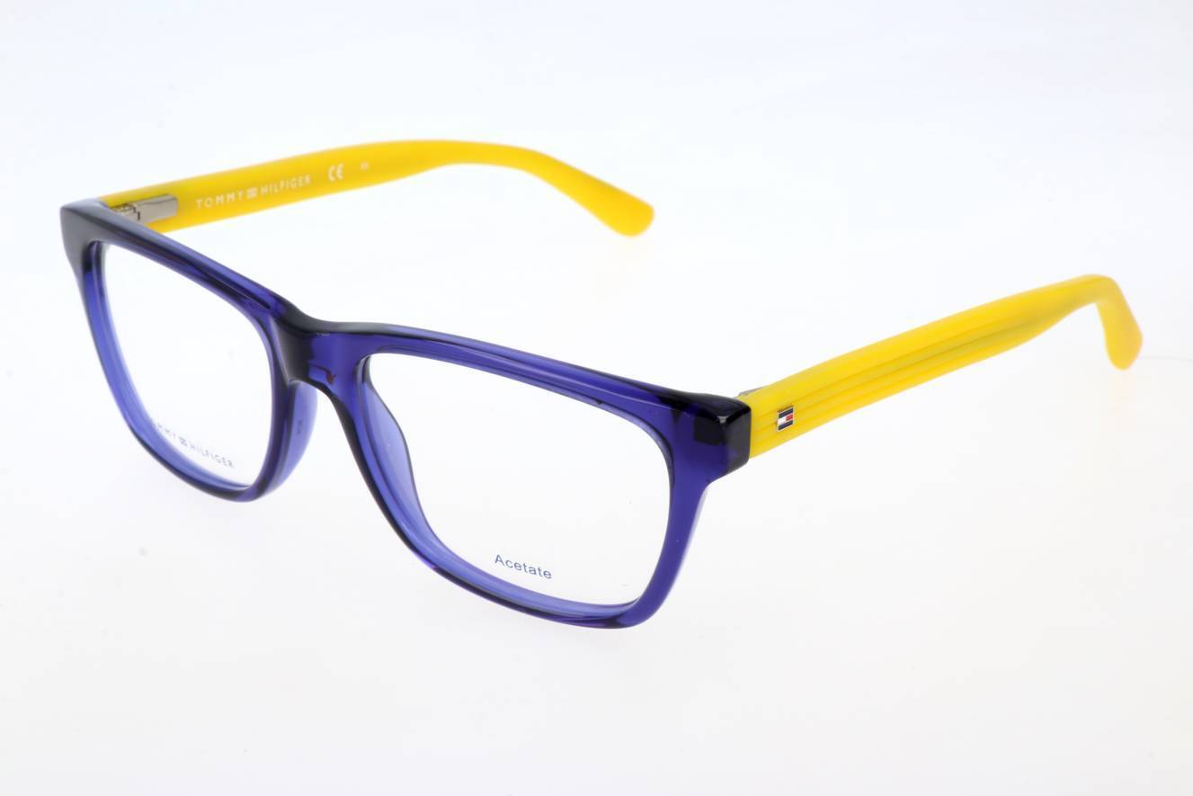 Occhiali da Vista Tommy Hilfiger TH 1327 GHE BLUE MATT YELLOW 50/16/ Uomo