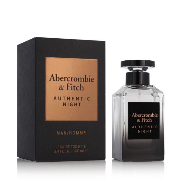 Abercrombie & fitch authentic night man edt 100ml