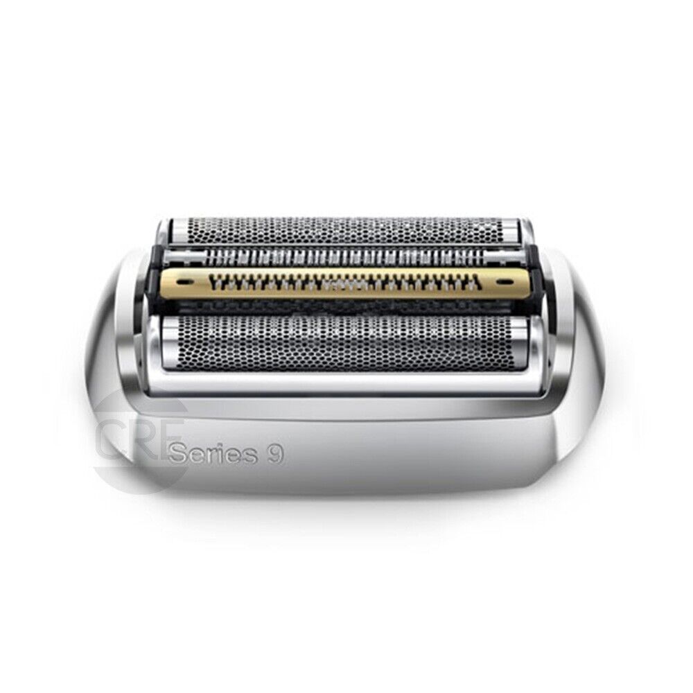 BRAUN 92M Testina Argento con Lamina Coltelli Rasoio 5793 Serie 9, 9 Pro, 9Pro+