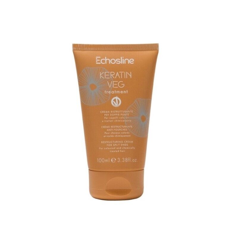 Echosline Keratin Veg Crema Ristrutturante Doppie-punte 100ml