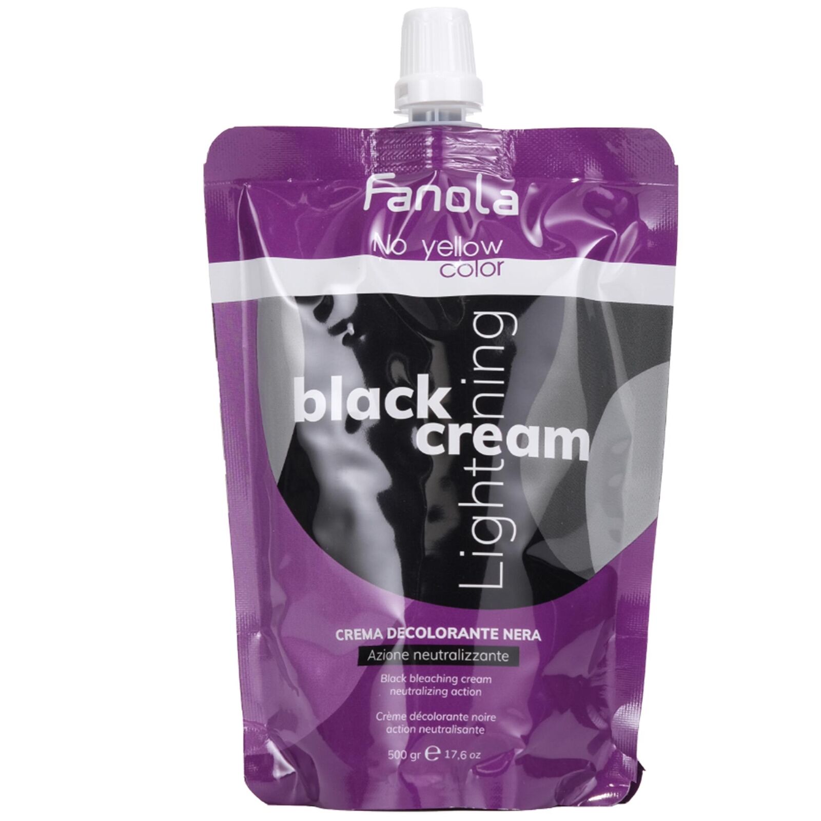 Fanola No Yellow Crema Decolorante Black Neutralizzante - 500gr