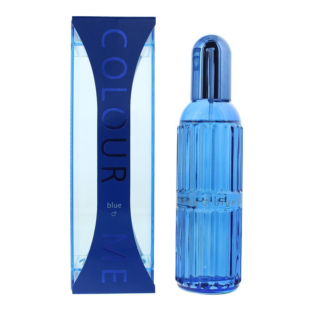 Milton Lloyd Colour Me Homme Blue EDP 90ml Spray For Men Brand NEW Him Brand NEW