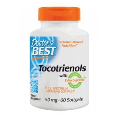 Tocotrienoli Con EVNol SupraBio 50 Mg 60 Soft Gels Di Doctors Best